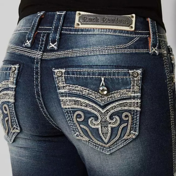 Rock Revival Tali Midrise Bootcut Jeans 